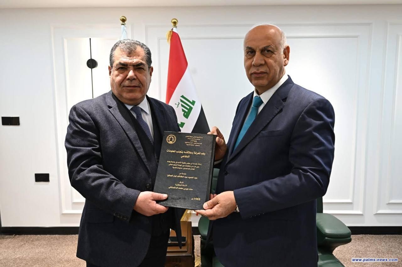 نخيل عراقي تهنئ الصائح بعد تكليفه مديراً للمركز الثقافي العراقي في بريطانيا